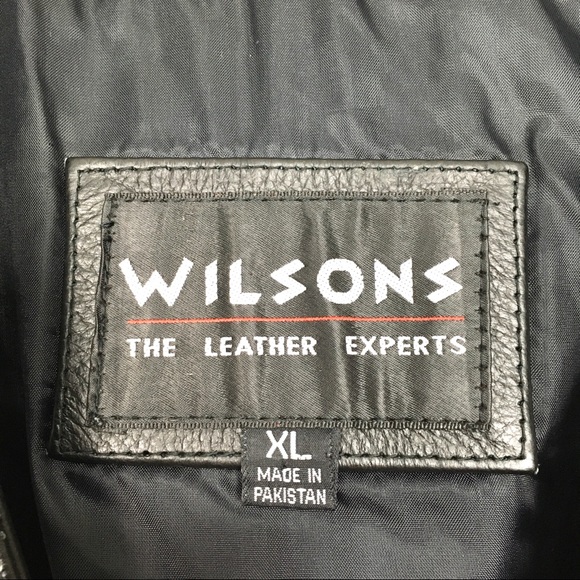 Vintage Wilson’s Leather Snap Vest Full Leather - Picture 6 of 9